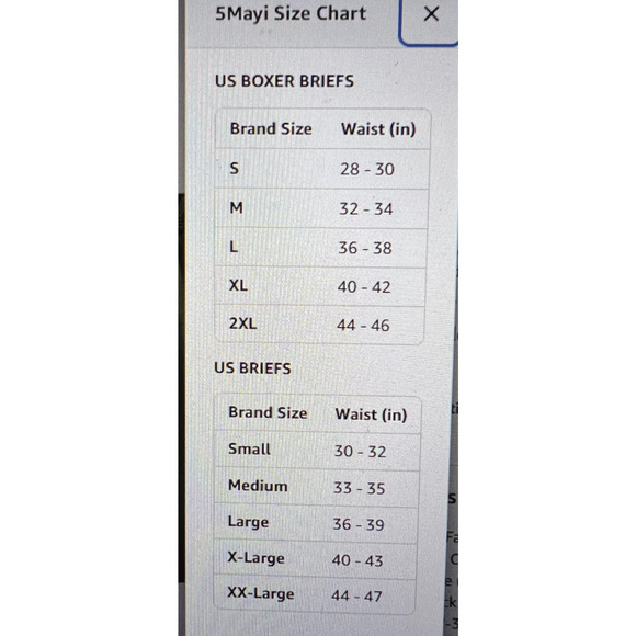 5MAYI Mens Boxer Shorts Size XXL 5 Pair Lightweight Breathable Colorful NEW - Picture 3 of 8